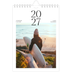 Calendario fotografico A5 — Tramonti e surf [copertina]