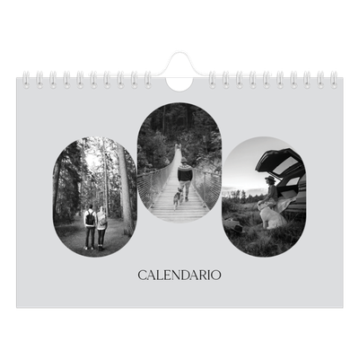 Calendario fotografico A5 — La strada aperta [copertina]