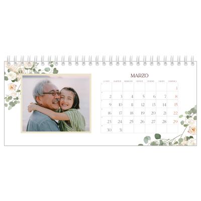 Calendari da tavolo — Boho [Marzo]