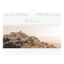 Calendario fotografico A5 — Banner di script d'oro [copertina]