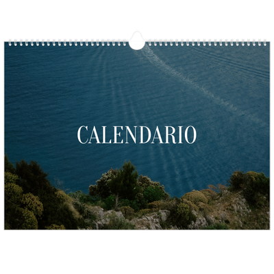 Calendario A3 orizzontale  — Fuga infinita [copertina]