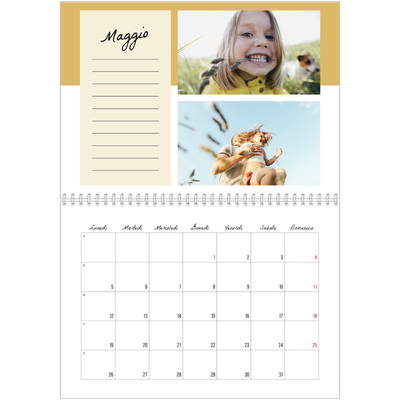 Calendario A4 Doppio — Calendario delle cose da fare [copertina]