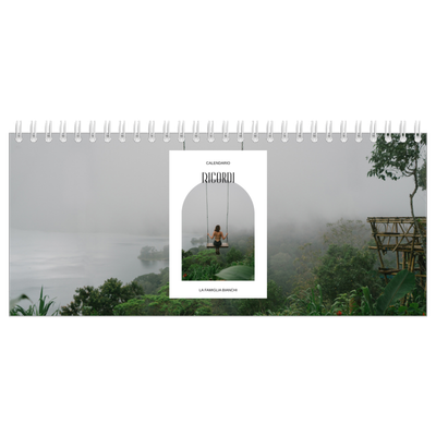 Calendari da tavolo — L'arco aperto [copertina]