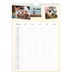 Calendario famiglia A4 verticale — Calendario Moderno - Famiglia di 5 [copertina]