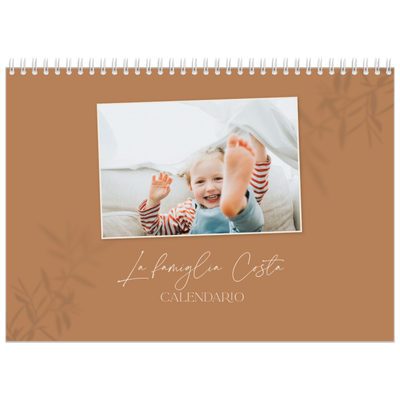Calendario A4 Doppio — Con i piedi per terra [copertina]