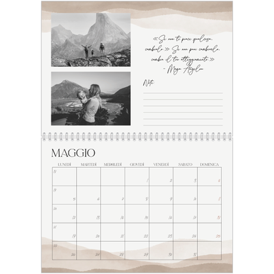 Calendario A4 Doppio — Citazioni [copertina]