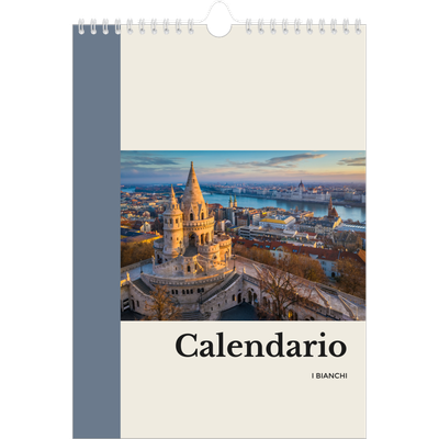 Calendario personalizzato A4 — Vedute del mondo [copertina]