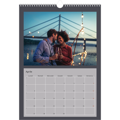 Calendario A3 verticale — Colora il mio mondo [Aprile]