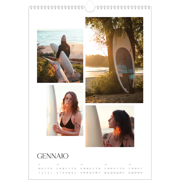 Calendario Da Parete 2025 Personalizzato - Formato A3, 13 Pagine, Con Le Tue Foto - Foto 14