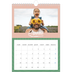Calendario personalizzato A4 — Colore e motivo [Gennaio]