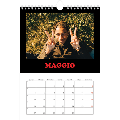 Calendario personalizzato A4 — Tipo divertente [copertina]