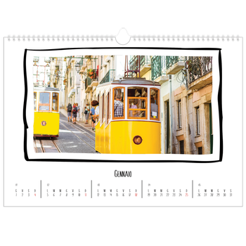 Calendario Fotografico A3 Orizzontale — Istantanee da album
