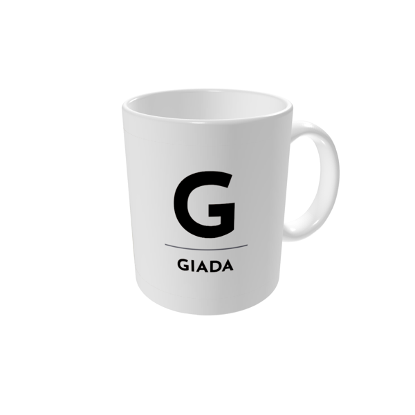 Tazze personalizzate — Riflettore lettera