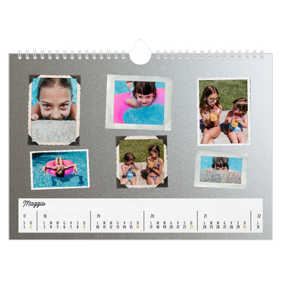 Calendario fotografico A4 — Collezione di immagini [Maggio]