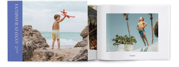 Fotolibri — Dorso e storia cobalto
