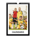 Calendario fotografico A5 — Cornice monocromatica [copertina]