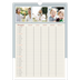 Calendario famiglia A3 verticale — Calendario cornici color terra - Famiglia di 5 [copertina]