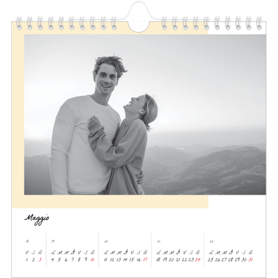 Calendari quadrati — Schermate a colori [copertina]