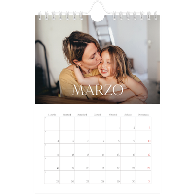 Calendario fotografico A5 — Dodici grandi mesi [Marzo]