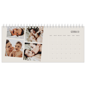 Calendario Fotografico da Tavolo — Ricordi in movimento