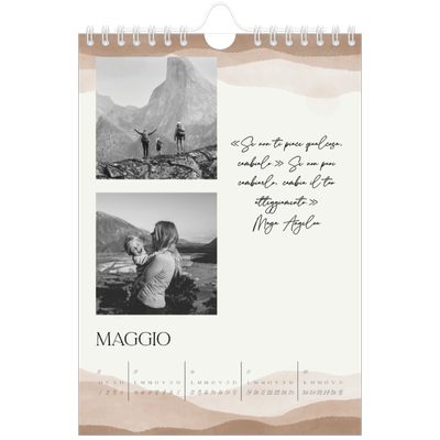 Calendario fotografico A5 — Citazioni [copertina]