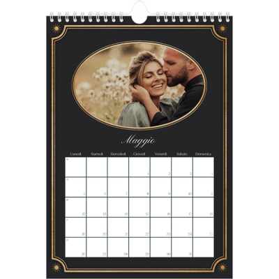 Calendario personalizzato A4 — Classico vintage [copertina]