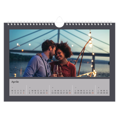 Calendario fotografico A4 — Colora il mio mondo [Aprile]