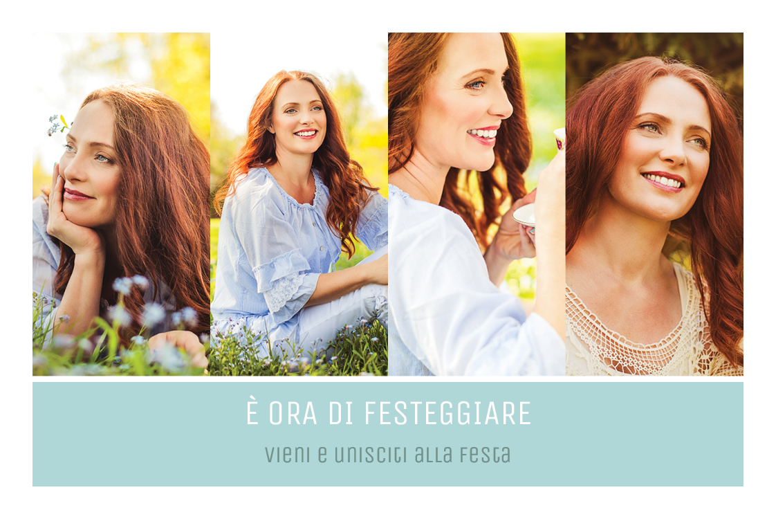 Inviti — Pale blue footer