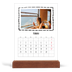 Calendario con supporto in legno verticale  — Istantanee da album [Febbraio]