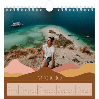 Calendari quadrati — Montagne [copertina]