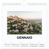 Calendari quadrati — Foto semplice [Gennaio]