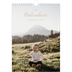 Calendario personalizzato A4 — Scatole con strisce fotografiche [copertina]