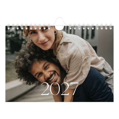 Calendario fotografico A5 — Più grande della vita [copertina]