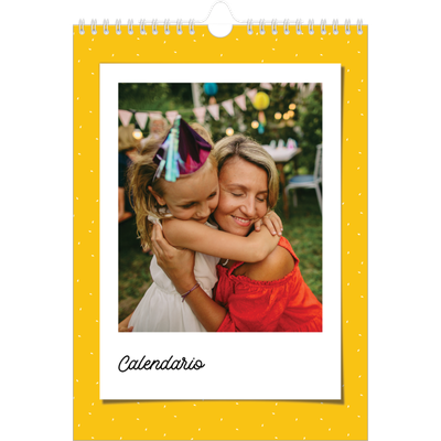Calendario personalizzato A4 — Scatti pop di colore [copertina]