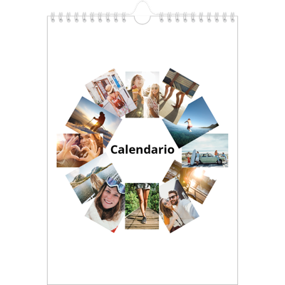 Calendario personalizzato A4 — Struttura [copertina]