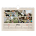 Calendario fotografico A5 — Effetto timbro artigianale [Aprile]
