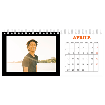 Calendari da tavolo — Tipo divertente [Aprile]