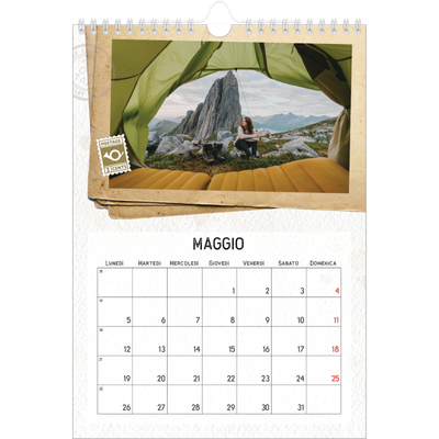 Calendario personalizzato A4 — Parts unknown [copertina]