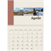 Calendario A4 Doppio — Vedute del mondo [Aprile]