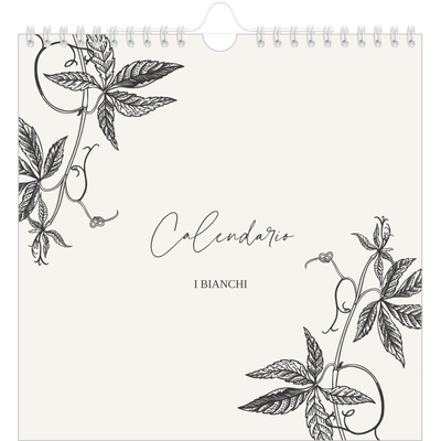 Calendari quadrati — Inchiostro e edera [copertina]