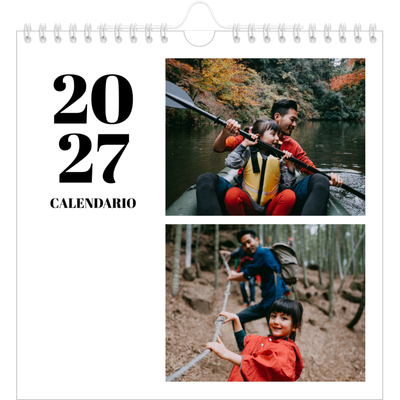 Calendari quadrati — Serif e momenti [copertina]