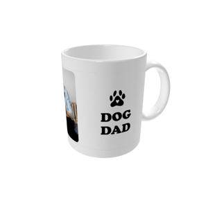 Tazze personalizzate — Dog dad - bianco