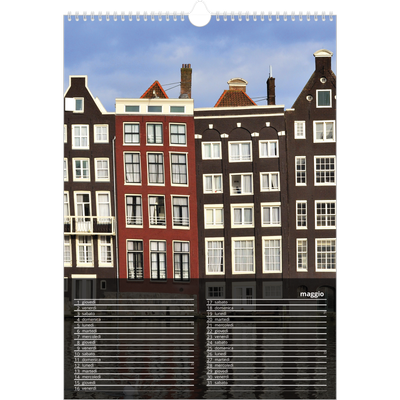 Calendario A3 verticale — Complementi [copertina]