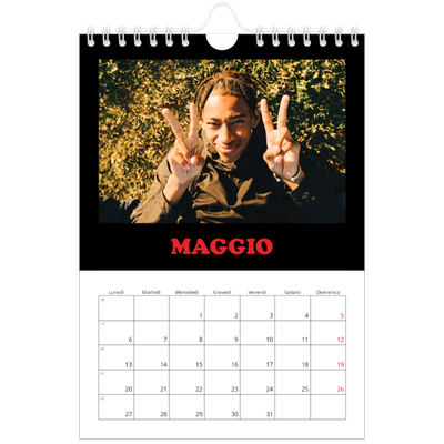 Calendario fotografico A5 — Tipo divertente [copertina]