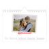 Calendario fotografico A5 — Firmato in cremisi [Gennaio]