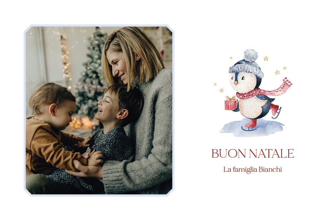 Biglietti — Pinguino su ghiaccio