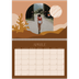 Calendario A4 Doppio — Montagne [Aprile]