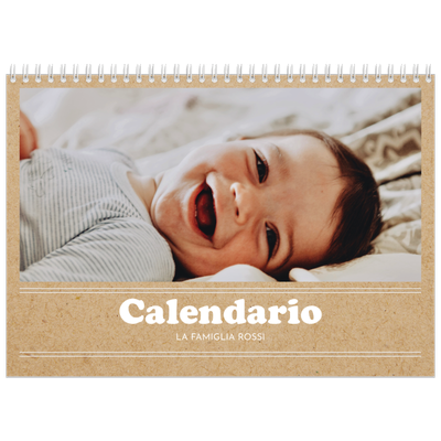 Calendario A4 Doppio — L'editoriale di quest'anno [copertina]