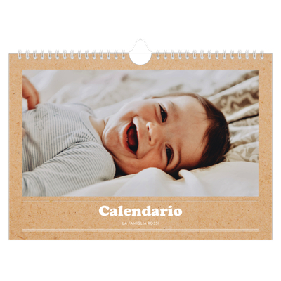 Calendario fotografico A4 — L'editoriale di quest'anno [copertina]