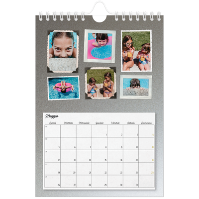 Calendario fotografico A5 — Collezione di immagini [copertina]